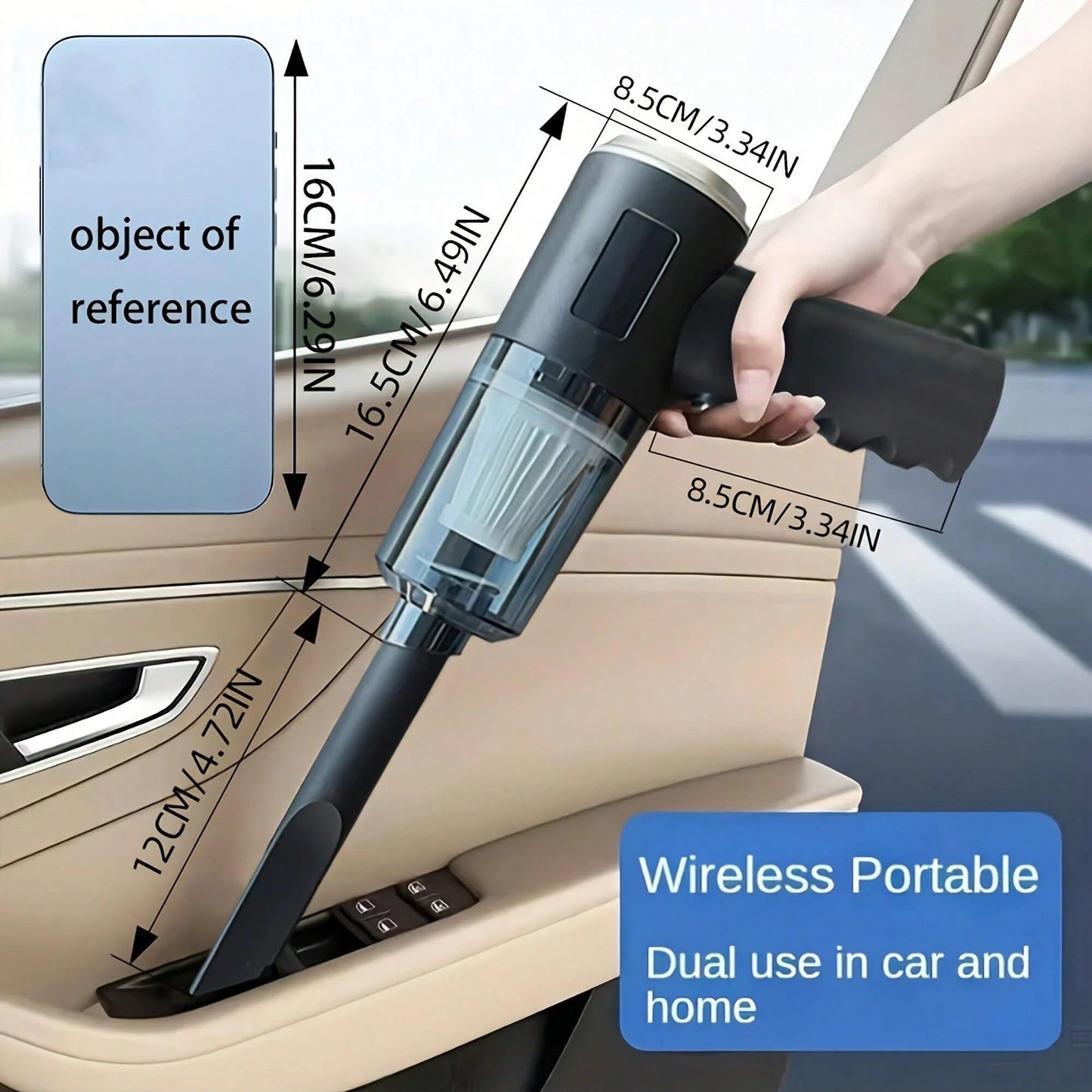 Powerful 3-in-1 Suction & Blowing Vacuum Cleaner